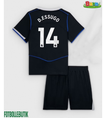 Chelsea Dario Essugo #14 Tredjeställ Barn 2025-26 Kortärmad (+ Korta byxor)